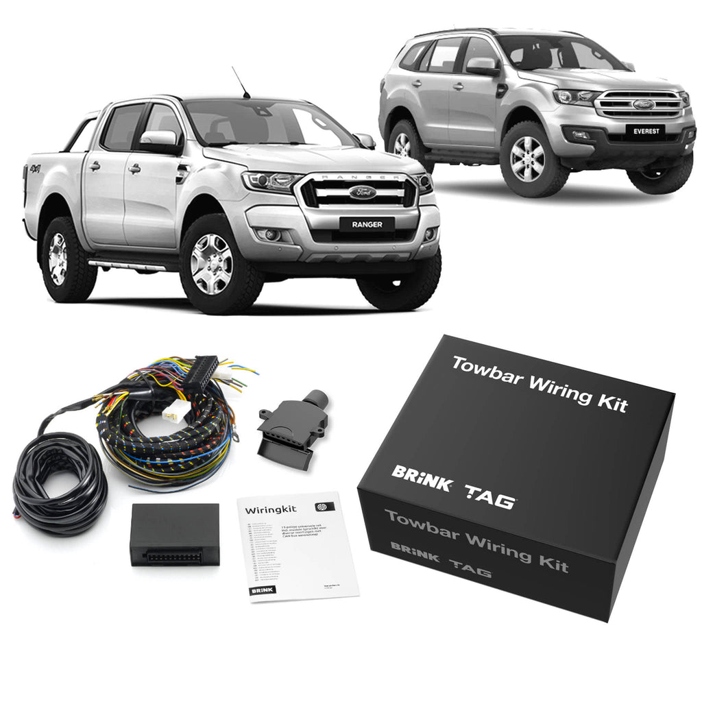 TAG | Heavy Duty Extended Towbar & Direct Wiring | Ford Ranger PY 2022–2024, VW Amarok NF 2022–on | T7F840-K101