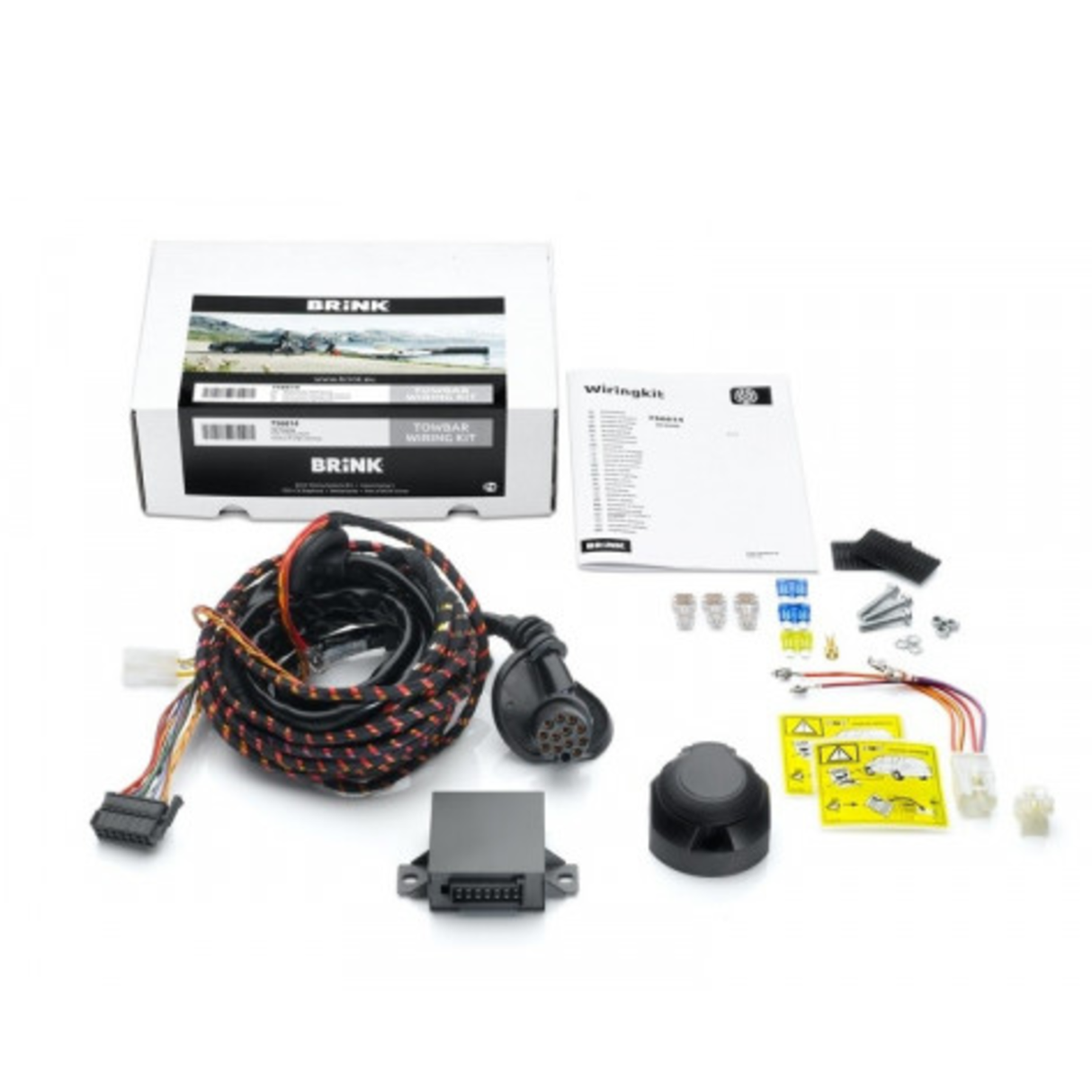 BRINK | Diagonally Detachable Towbar & Direct Fit Wiring Kit | Tesla Model Y 5YJY (2019–On) | BR-4030900-K101
