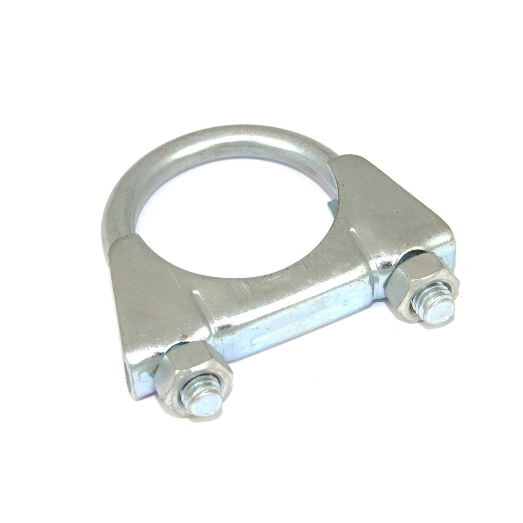 Redback - U-Bolt Clamp - Inside diameter 48mm (1-7/8" Inch), Zinc Plated, Packed Bag