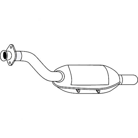 Standard Catalytic Converter - Peugeot 206 2D (2003 - 2007) Convertible (2.0L) Catalyti…