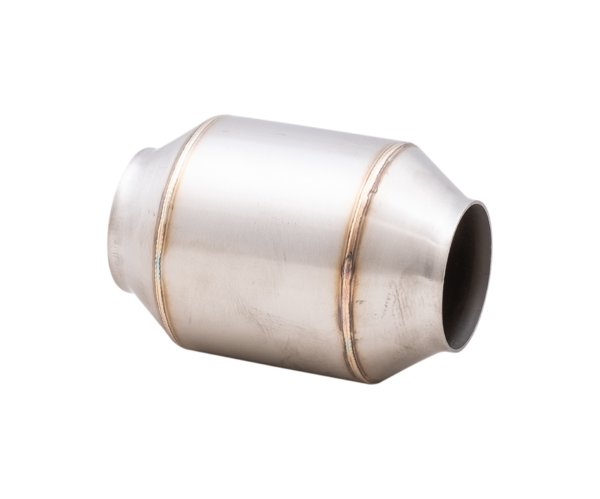 XForce | 3" Short Round 200 Cell Metallic Hi-Flow Cat Converter | Universal Fitment | CAT09-300(200)