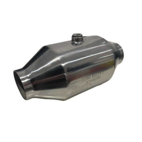 Redback - 2 1/2" Ceramic Universal Catalytic Converter Centre/Centre Wide Body Round Petrol Euro 6