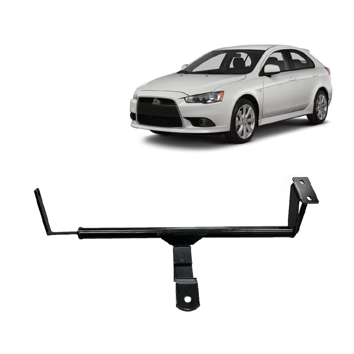 BTA | Light Duty Towbar | Mitsubishi Lancer Hatch 2007–2011 | Capacity 1000kg | CHR058
