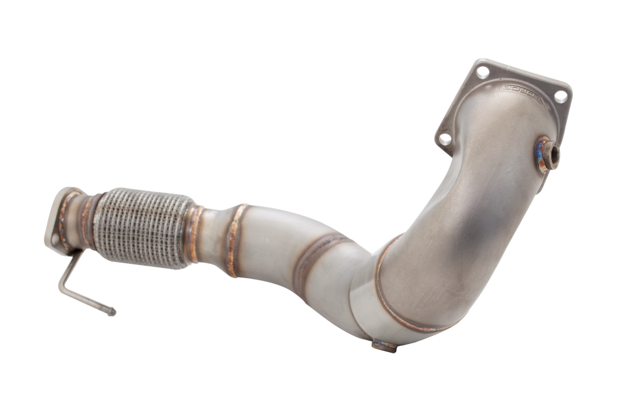 XForce 4" Performance Downpipe & 100 Cell High-Flow Cat for Hyundai i30 N / Kona N 2017-On | E2-HY30N-KITB