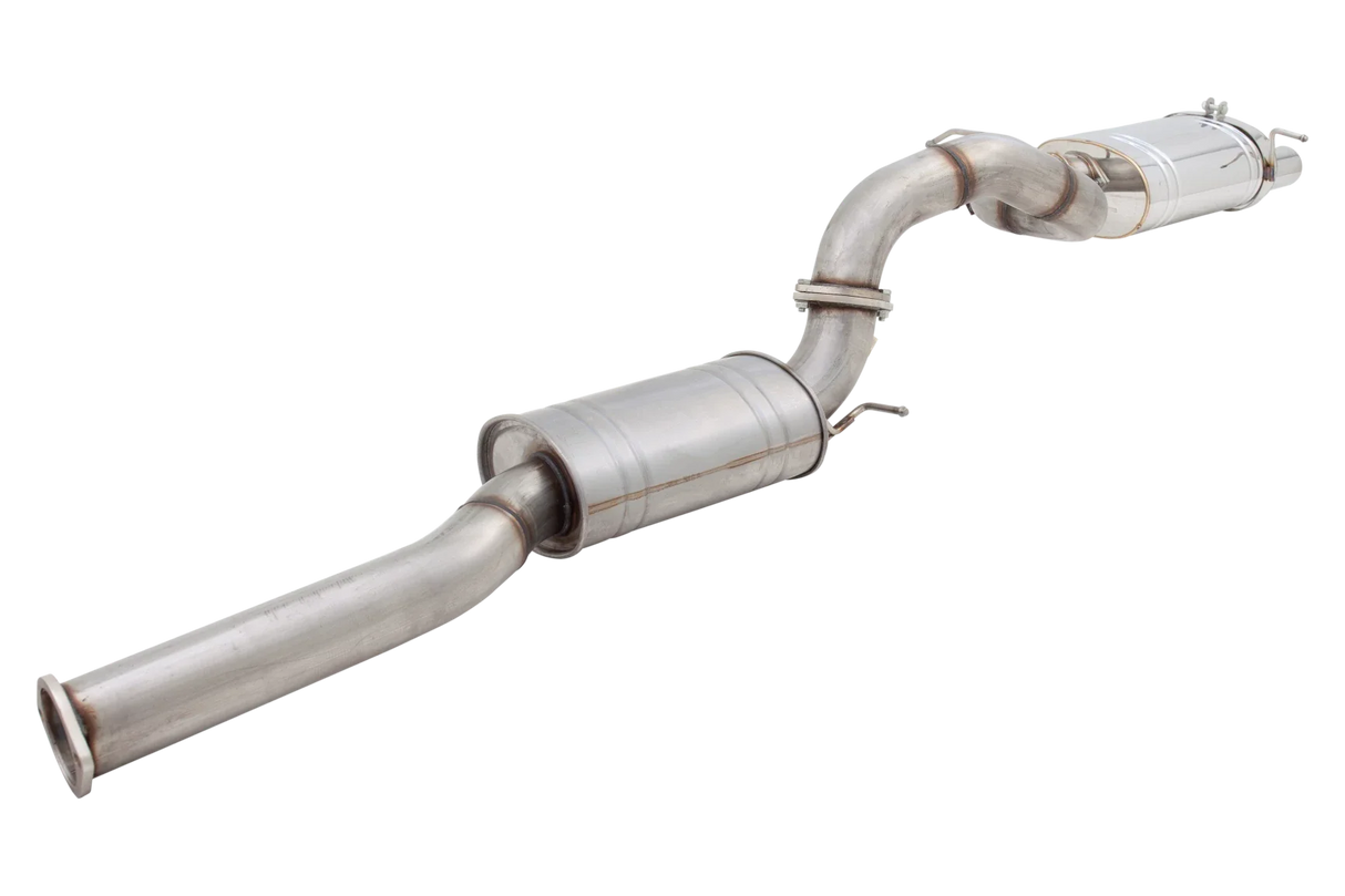 XForce | 3.5" Cat Back Exhaust System | Ford Falcon BA BF XR6 Turbo Sedan 2002–2008 | E4-F6-02-XFCBS
