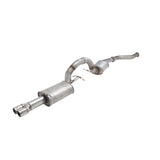 XForce | 4" Raw 409 Stainless Cat Back Exhaust | Ford Falcon FG XR6 Turbo Sedan 2008–2014 | E4-FG21-XFCBS