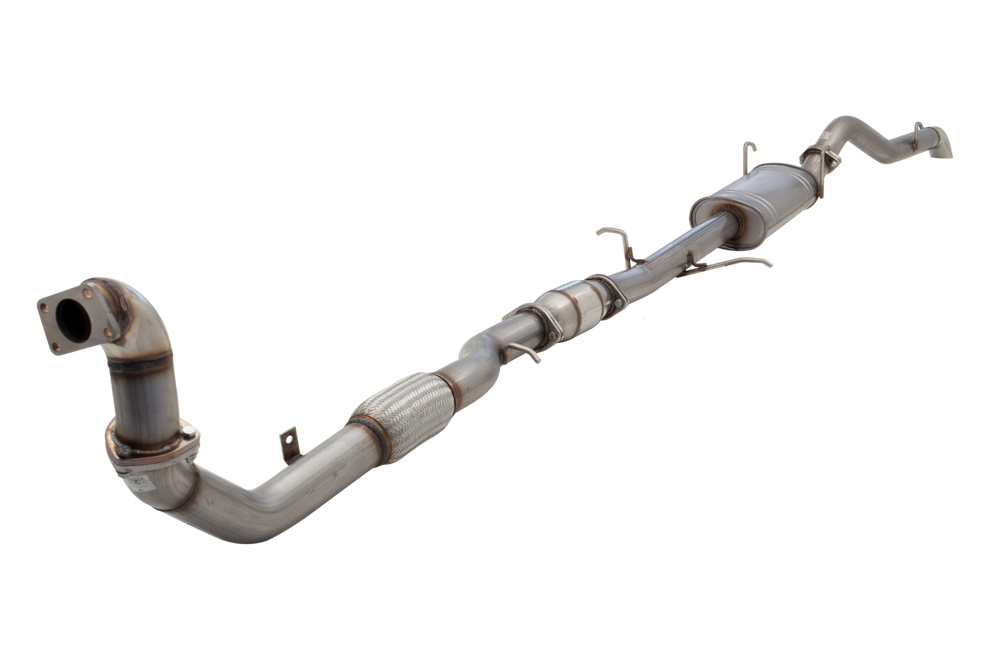 XForce | 3" Turbo Back Exhaust with High-Flow Cat | Ford Ranger PJ PK & Mazda BT50 2006–2011 | E4-FR06-WC-TBS