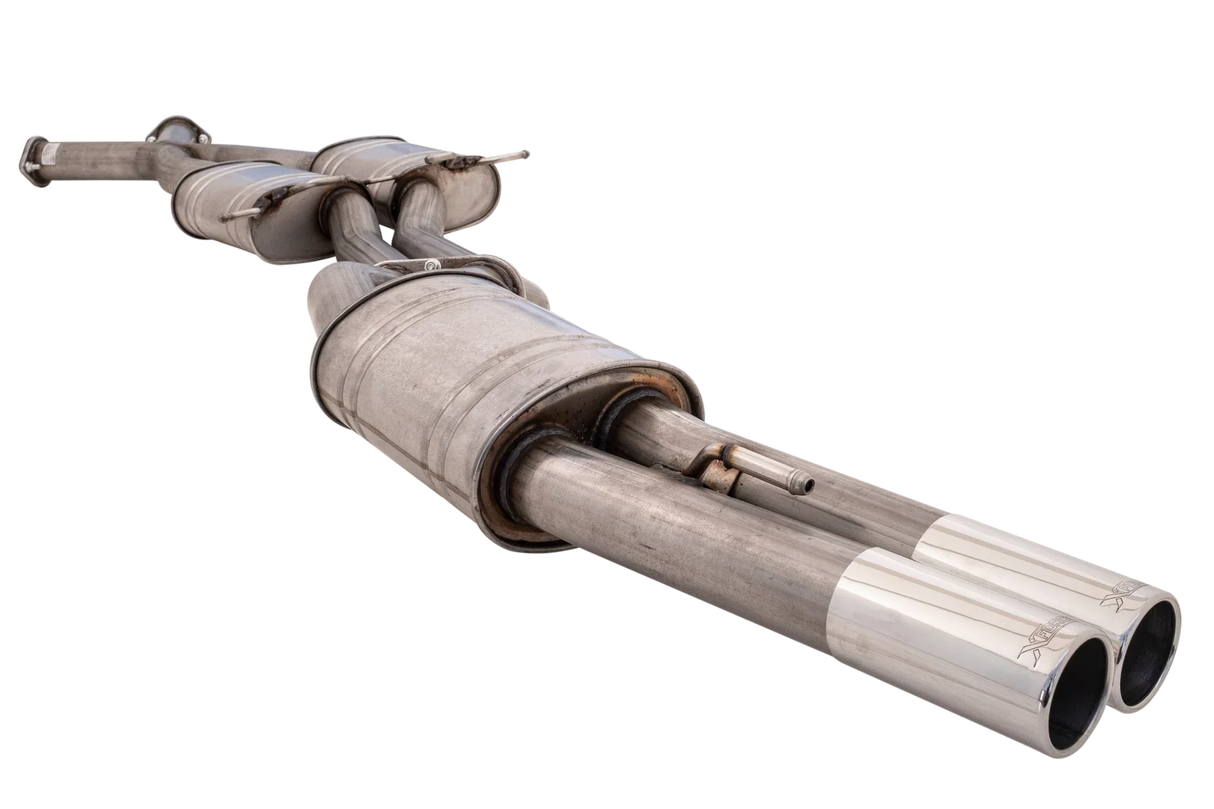 XForce | Dual 3" Catback Exhaust | Holden Commodore VT VX VY VZ Calais Clubsport 1997–2006 | E4-HV08-CBS