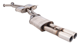 XForce | Twin 2.25" Cat Back Exhaust Twin 3" Tips | Holden Statesman WH WK WL V6 V8 1999–2006 | E4-HV32-CBS