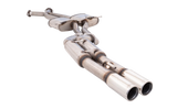 XForce | Twin 3" Cat Back Exhaust | Holden Commodore VU VY VZ V8 Ute 2000–2006 | E4-HV092-CBS