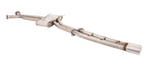 XForce | Twin 2.5" Cat Back Exhaust Straight Pipe Rear | Holden VU VY VZ LS1 5.7L 2000–2007 | E4-HV21-3-CBS