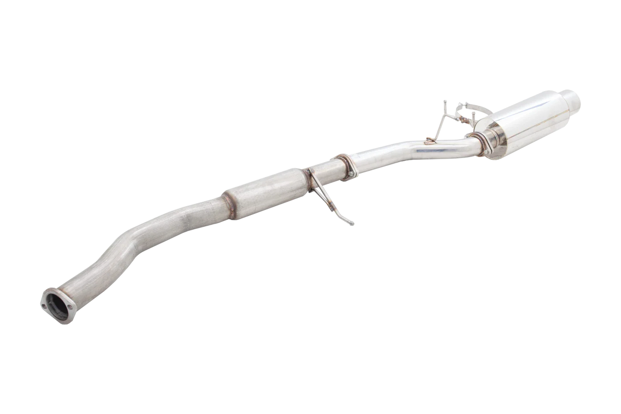 XForce | 3" Turbo Back Exhaust System with Angle-Out Cannon | Nissan S13 180SX 1991–1993 | E4-NS13-02-B-TBS