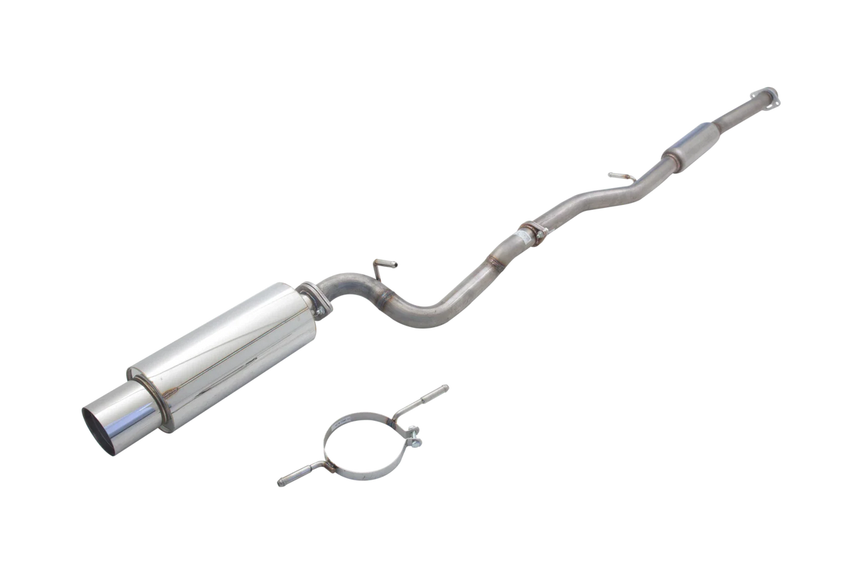 Xforce | 2.25" Stainless Steel Cat Back Exhaust | Subaru Impreza GC GD GG Sedan N/A 94–06 | E4-SW11-LPS-CBS