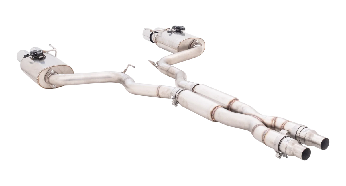XForce | Twin 3" Varex Catback Exhaust | Ford Mustang FN GT 5.0L 2018–2026 | ES-FM18VMK-CBS