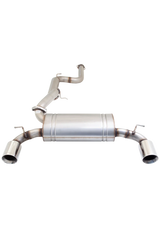 XForce | 3" Raw 409 Stainless Cat Back Exhaust | Ford Focus XR5 Turbo LS LT LV 2006–2011 | E4-FX02-CBS