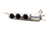 XForce | 3" Varex Valved Cat Back Exhaust | Honda Civic Type R FK8 2017 - 2019 | Triple 4" Tips | ESHCR17VKCS