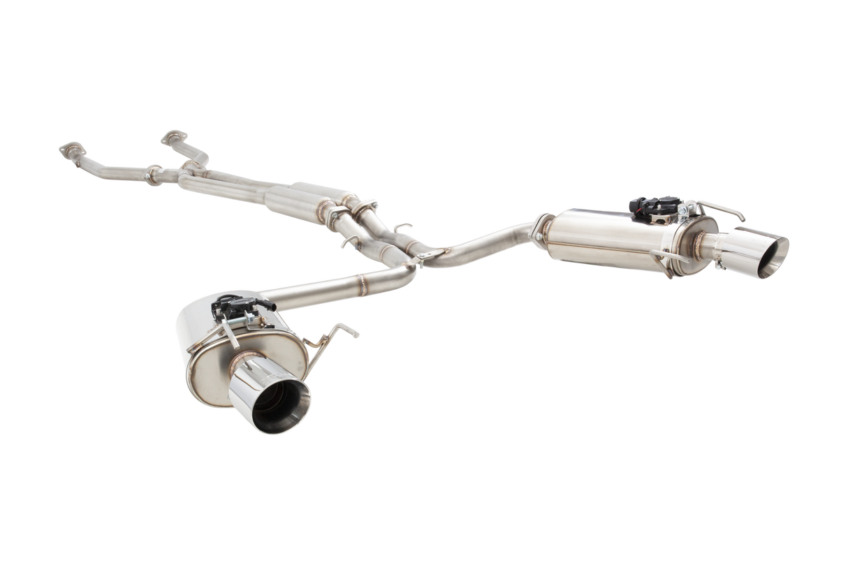 XForce | Twin 2.5" Varex Valved Cat-Back Exhaust | Lexus IS250 IS350 2005–2013 | ES-LIS350VMK-CBS