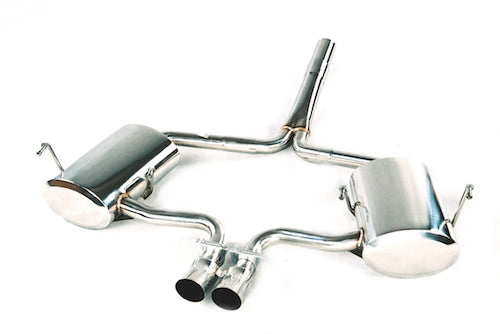 Xforce | 2.5" Stainless Steel Rear Muffler System | MINI Cooper S R50 R53 PFL 2001–2004 | ES-MINI-01