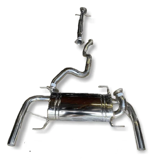 Xforce | 2.5" Stainless Steel Cat Back Exhaust | Suzuki Swift Sport ZC32 2012–2017 | ES-SU02-CBS