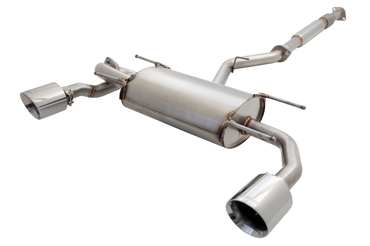 Xforce | 2.5" Stainless Steel Header Back Exhaust | Toyota 86 ZN6 & Subaru BRZ ZC6 | ES-T86-01-HBS