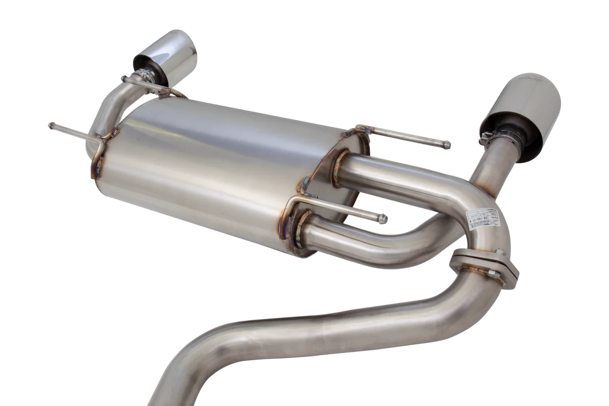 XForce | 2.5" Cat Back Exhaust | Toyota 86 ZN6 & Subaru BRZ ZC6 2012–2021 | ES-T86-01-CBS