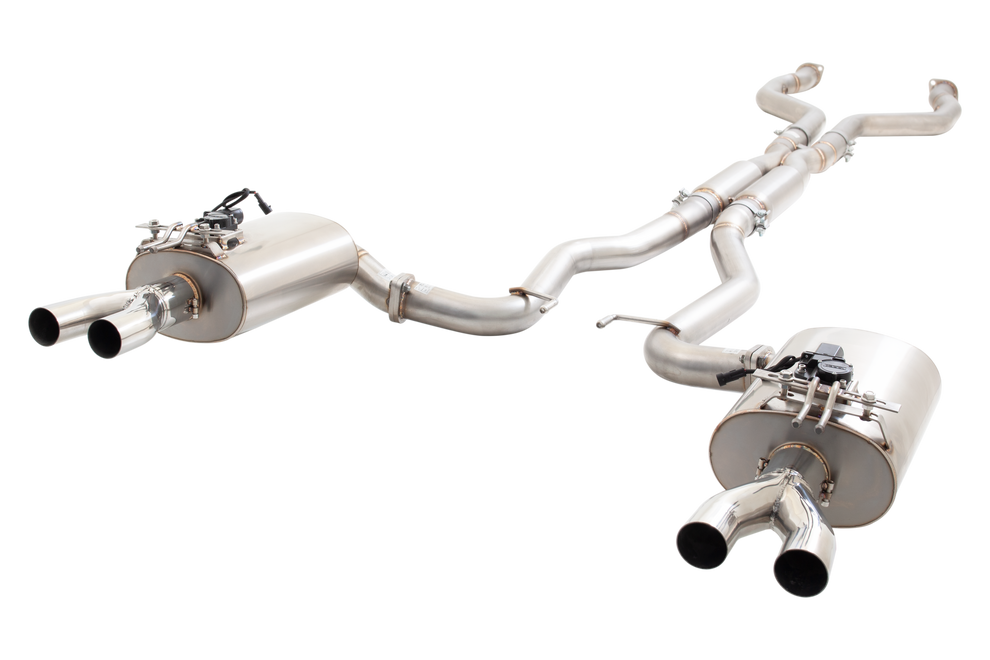 XForce | Twin 3" Varex Valved Cat Back Exhaust | HSV Maloo VF 2013–2017 | ES-VF41VMK-CBS