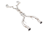 XForce | Twin 3" Cat Back Exhaust | Holden Commodore VE VF V8 Sedan Wagon 2006–2017 | ES-VF73SED-CBS