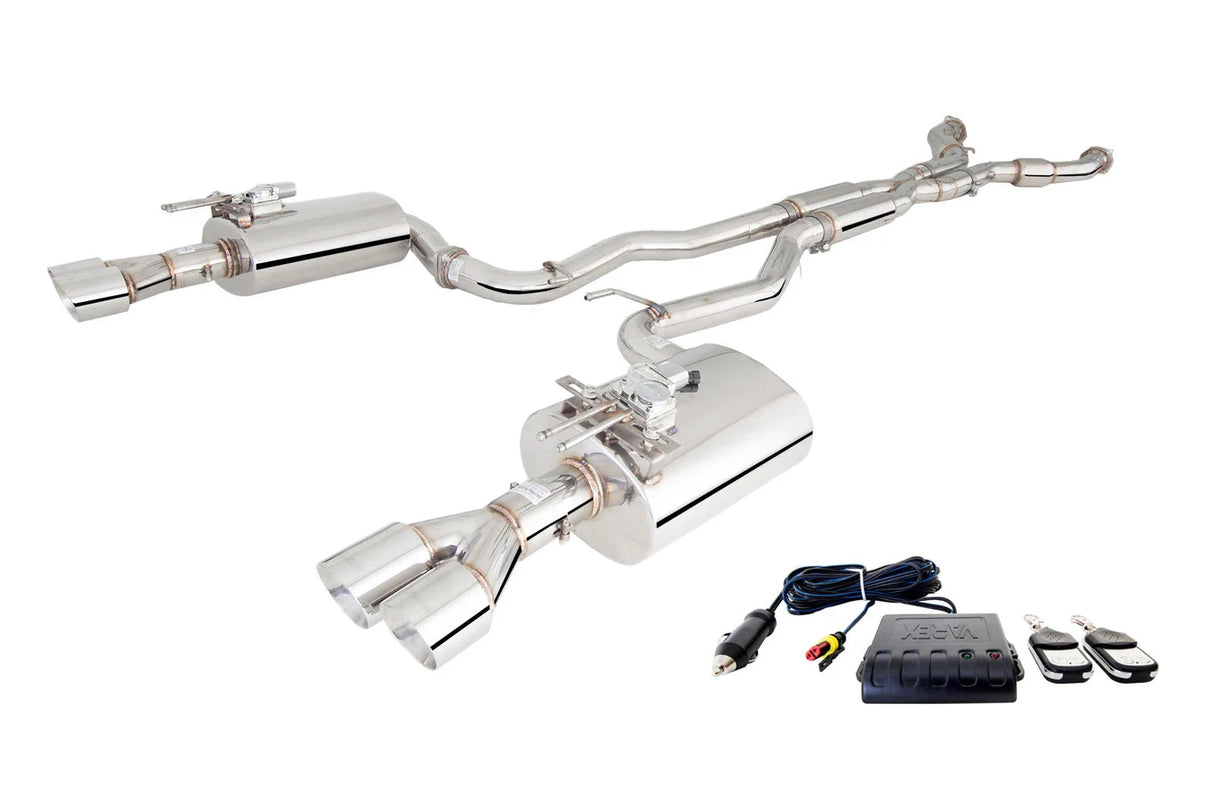 XForce | Twin 3" Varex Valved Cat-Back Exhaust | HSV Gen-F Maloo LSA V8 2013–2017 | E4-VF41-VMK-CBS
