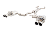 XForce | Twin 3" Cat Back Exhaust | Holden Commodore VE VF V8 Sedan Wagon 2006–2017 | ES-VF73SED-CBS