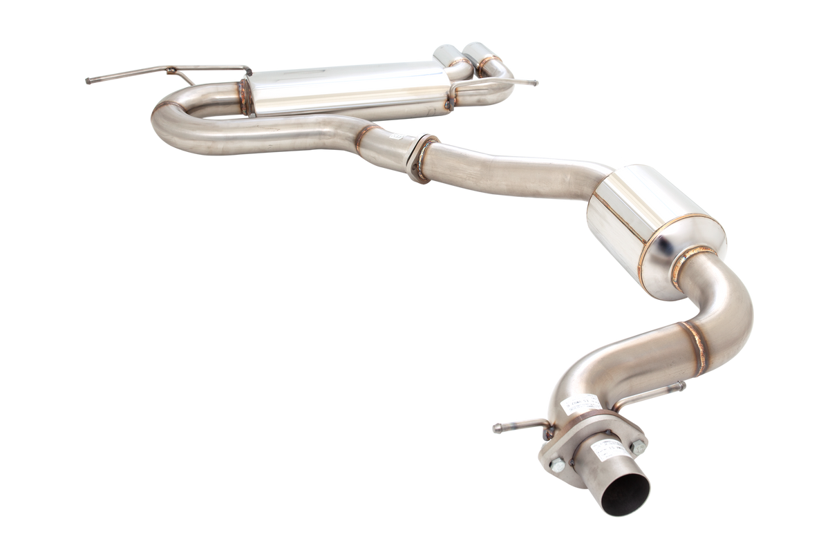 XForce | Single 3" Stainless Cat Back Exhaust | VW Golf MK5 GTI 2005–2009 | ES-VW02-CBS