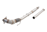 XForce | 3" Stainless Steel Downpipe High Flow Cat | VW Golf GTI MK5 MK6 2.0T 2005–2013 | ES-VW06-KITB