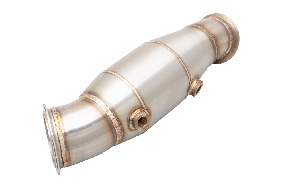 Xforce | 3.9" to 3" Stainless Steel Downpipe | BMW M135i F20 F21 & 335i F30 2012–2013 | ESBM105KITB