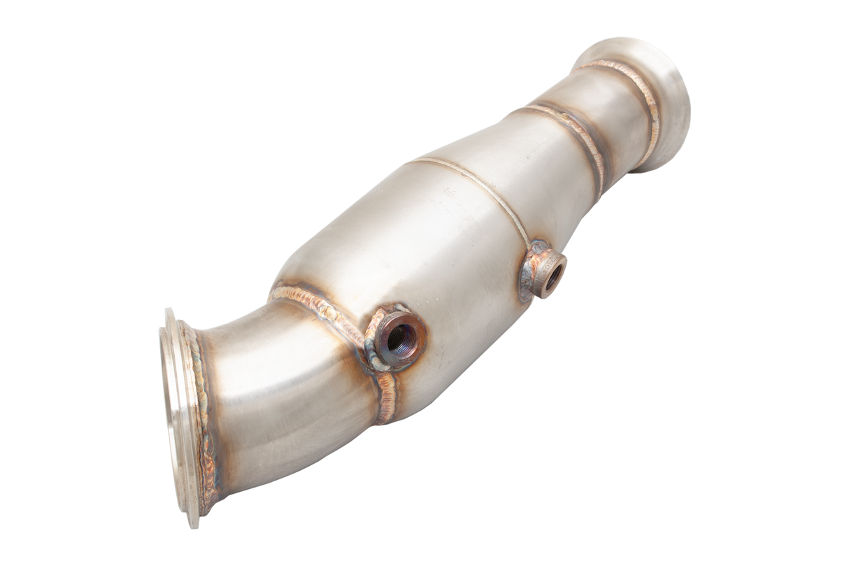 XForce | Turbo Downpipe 200 Cell High Flow Cat | BMW M135i M235i 335i 435i M2 N55 2012–2019 | ESBM118KITB