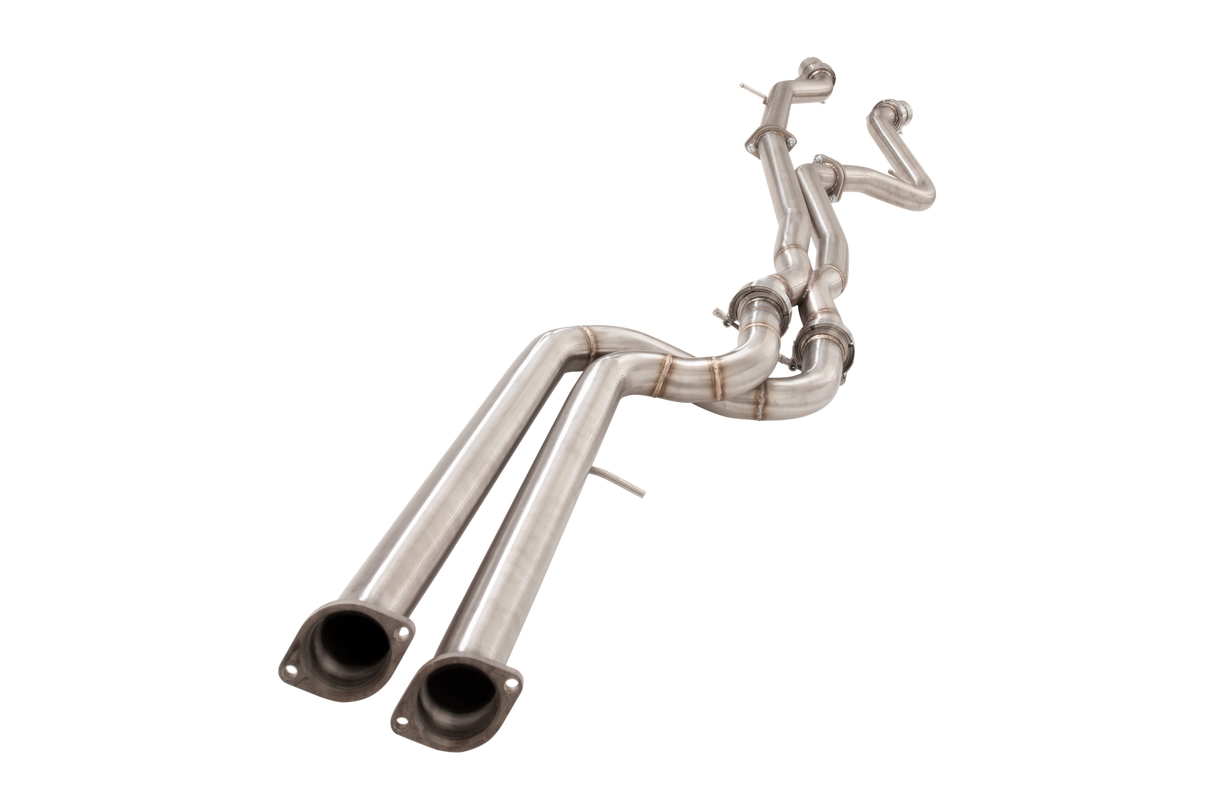Xforce | Dual 2.5" Equal Length Stainless Mid Pipe | BMW M3 F80 & M4 F82 2014–2020 | ESBMF80C