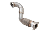 XForce | 4" to 3" Downpipe & High-Flow Cat | Hyundai Sonata N Line 2020–On | ESHS21KITB