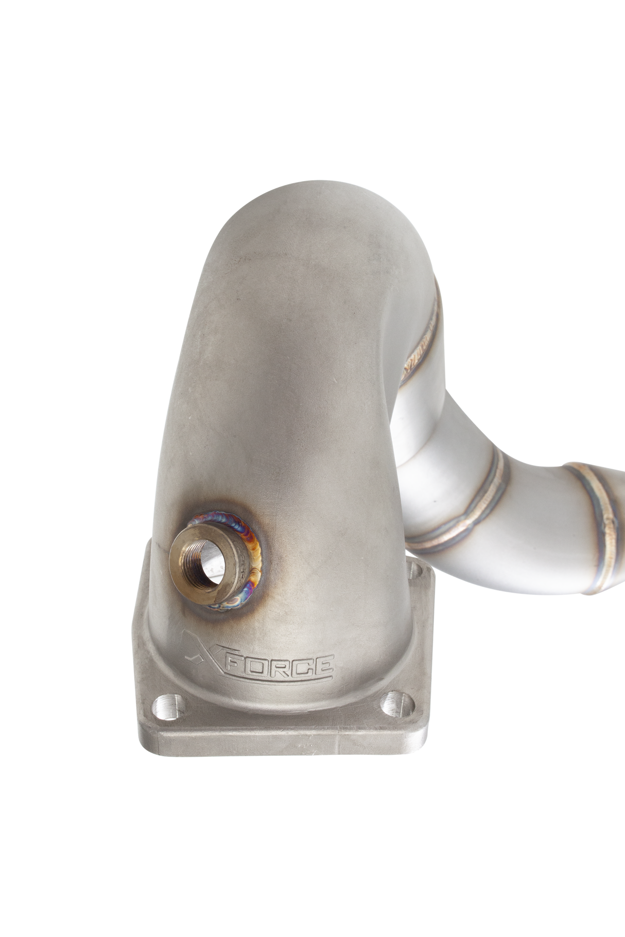 Xforce | 4" to 3" Stainless Downpipe with High-Flow Cat | Hyundai i30 N Sedan CN7 2021–2026 | ESHY34KITB