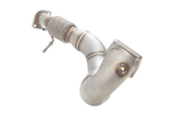 Xforce | 4" to 3" Stainless Downpipe with High-Flow Cat | Hyundai i30 N Sedan CN7 2021–2026 | ESHY34KITB