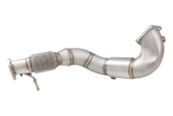 Xforce | 4" to 3" Stainless Downpipe with High-Flow Cat | Hyundai i30 N Sedan CN7 2021–2026 | ESHY34KITB
