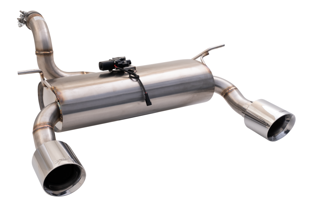 XForce | Varex Valved Axle-Back Exhaust System | Jeep Wrangler JL 3.6L 2018-On | ESJW18VKCS