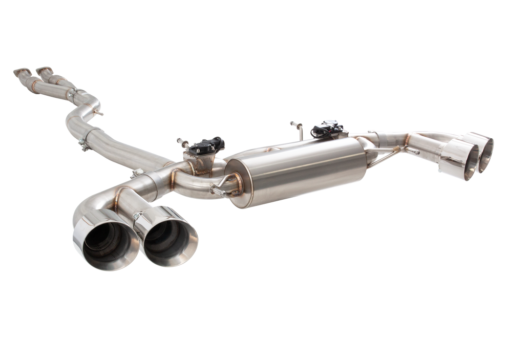 XForce | 3.5" Varex Valved Cat Back Exhaust | Nissan GT-R R35 Coupe 2007–2026 | ESNR35VKCS