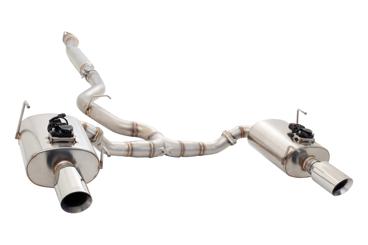 Xforce | 3" Varex Valved Stainless Cat Back Exhaust | Subaru WRX Sedan 09-11 & Forester XT 08-13 | ES-SW20-VMK-CBS