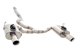 Xforce | 3" Varex Valved Stainless Cat Back Exhaust | Subaru WRX Sedan 09-11 & Forester XT 08-13 | ES-SW20-VMK-CBS