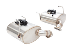 XForce | Varex WR Valved Rear Muffler Kit | Subaru WRX Sedan G3 VA VB 2011–2026 | ESSWRXVKCS2