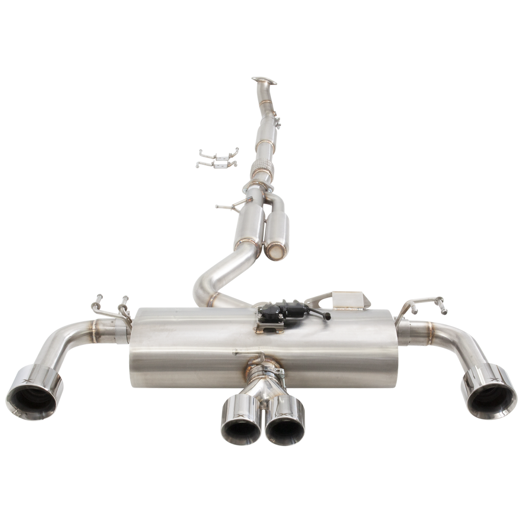 XForce | 3" Varex Valved Cat Back Exhaust | Toyota Corolla GR 2023–On | ESTCG23VKCS