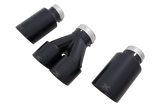 XForce | Matte Black Exhaust Tip Set | Toyota Corolla GR 2023–2026 | ESTCGTIPSBK