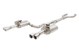 XForce | Twin 3" Varex Cat Back Straight Pipe Centre | Holden VE VF V8 Ute 2007–2017 | ESVF74UTEVKCS