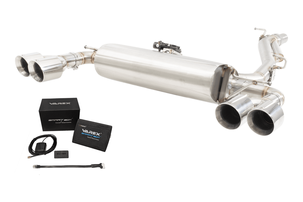 XForce | 3" Varex Valved Cat Back with SmartBox | VW Golf R MK7 MK7.5 2013–2021 | ESVGR7HVKSB