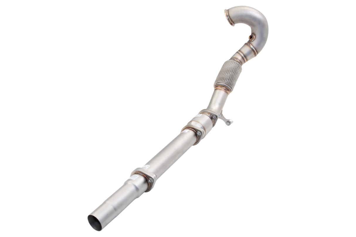 XForce | 3" 304 Stainless Downpipe High Flow Cat | VW Golf GTI MK7 MK7.5 2.0T 2013–2018 | ES-VW08-KITB