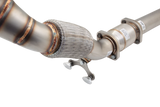 XForce | 3" 304 Stainless Downpipe High Flow Cat | VW Golf GTI MK7 MK7.5 2.0T 2013–2018 | ES-VW08-KITB