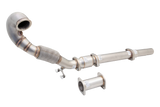 XForce | 3" 304 Stainless Downpipe High Flow Cat | VW Golf GTI MK7 MK7.5 2.0T 2013–2018 | ES-VW08-KITB